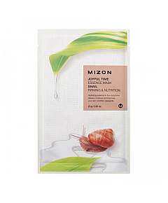 Mizon Joyful Time Essence Mask Snail - Маска тканевая с экстрактом улиточного муцина 23 г