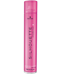 Schwarzkopf Silhouette Color Brilliance Hairspray Super Hold - Безупречный лак для окрашенных волос сильной фиксации 500 мл