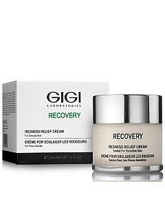 GIGI Recovery Redness Relief Cream - Крем успокаивающий от покраснений и отечности 50 мл