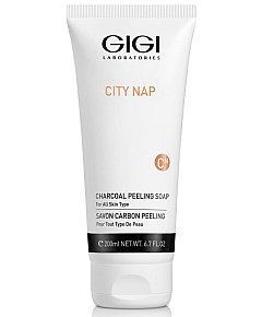 GIGI City Nap Charcoal Peeling Soap - Мыло жидкое для лица 200 мл