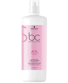 Schwarzkopf BC Bonacure pH 4,5 Color Freeze Sulfate-Free Shampoo - Шампунь мицеллярный безсульфатный 1000 мл