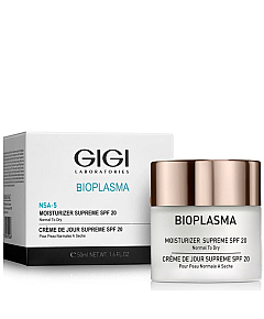 GIGI Bioplasma Moisturizer Supreme SPF 20 - Крем увлажняющий для нормальной и сухой кожи 50 мл