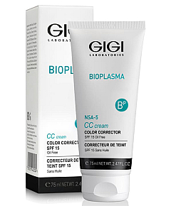 GIGI Bioplasma CC Cream - Крем для коррекции цвета кожи SPF 15 75 мл