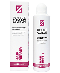 Hair Company Double Action Hair Repair Reconstruction Mousse - Восстанавливающий мусс для волос 200 мл