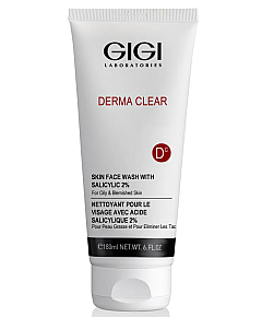 GIGI Derma Clear Skin Face Wash - Мусс очищающий с 2% салициловой кислотой 180 мл