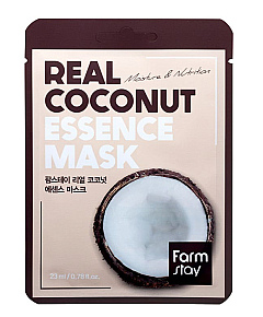 FarmStay Real Coconut Essence Mask - Маска тканевая для лица с кокосом 23 мл