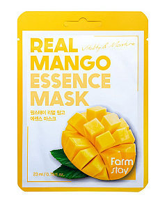 FarmStay Real Mango Essence Mask - Маска тканевая для лица с экстрактом манго 23 мл