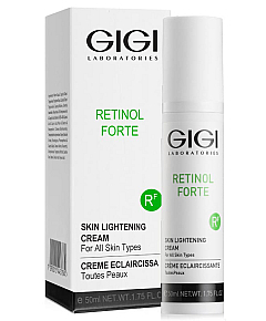 GIGI Retinol Forte Skin Lightening Cream - Отбеливающий крем для лица 50 мл