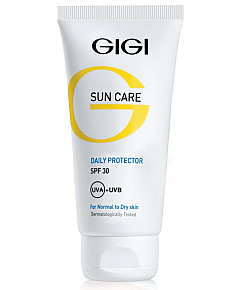 GIGI Sun Care Daily Protector SPF 30 for normal to dry skin - Крем солнцезащитный для сухой кожи 75 мл