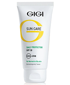 GIGI Sun Care Daily Protector SPF 30 for normal to oily skin - Крем солнцезащитный для жирной кожи 75 мл