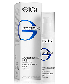 GIGI Oxygen Prime Advanced Moisturizer SPF 15 - Увлажняющий крем для лица SPF15 50 мл