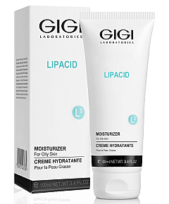 GIGI Lipacid Moisturizer - Увлажняющий крем для жирной проблемной кожи 100 мл