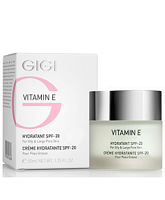 GIGI Vitamin E Hydratant SPF 17 for oily and large pore skin - Крем увлажняющий для жирной кожи 50 мл