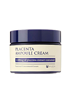 Mizon Placenta Ampoule Cream - Крем для лица антивозрастной плацентарный 50 мл