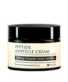 Mizon Peptide Ampoule Cream - Крем для лица пептидный 50 мл