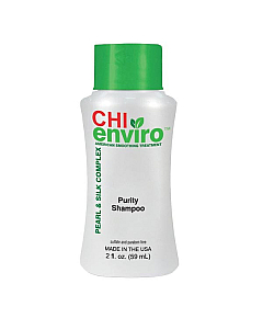 CHI Enviro Pearl and Silk Complex Purity Shampoo - Очищающий шампунь, 59 мл