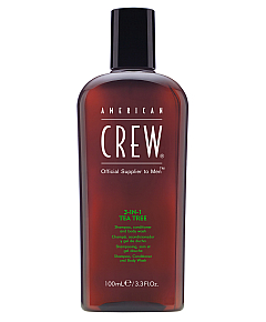 American Crew 3 in 1 Tea Tree - Средство по уходу за волосами и телом 100 мл
