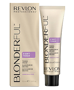 Revlon Professional Blonderful 5 Soft Toner 9.01 - Тонируюший крем для волос без аммиака, тон светлый блондин натуральный пепельный 50 мл