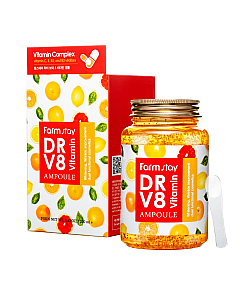 FarmStay Dr-V8 Vitamin ampoule - Сыворотка ампульная с витаминным комплексом 250 мл