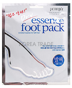 PETITFEE Dry Essence Foot Pack - Смягчающая питательная маска для ног 1 пара