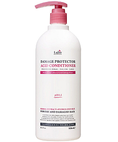 LA'DOR Damage Protector Acid Conditioner - Кондиционер с аргановым маслом и коллагеном 900 мл