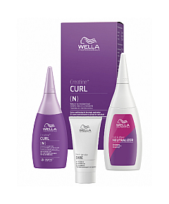 Wella Creatine+ Curl - Набор для нормальных волос, от тонких до трудноподдающихся