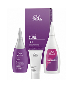 Wella Creatine+ Curl - Набор для окрашенных и чувствительных волос