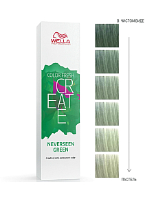 Wella Color Fresh Create - Оттеночная краска Тропический зеленый 60 мл