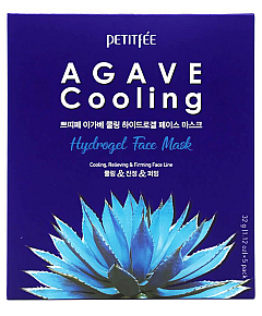 PETITFEE Agave Cooling Hydrogel Face Mask - Охлаждающая гидрогелевая маска с экстрактом агавы 32 гр