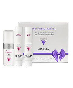 Aravia Professional Anti-pollution Set - Набор для очищения и защиты кожи