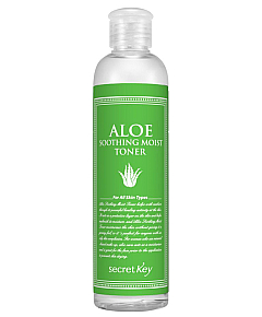 Secret Key Aloe Soothing Moist Toner - Тонер для лица с экстрактом алоэ 248 мл