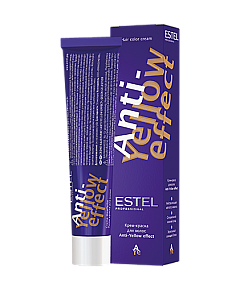 Estel Professional Anti-Yellow Effect - Крем-краска для волос против нежелательной желтизны 60 мл