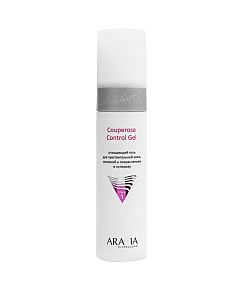 Aravia Professional Couperose Control Gel - Очищающий гель для чувствительной кожи, склонной к покраснениям и куперозу 250 мл