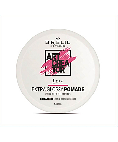 Brelil Artcreator Extra Glossy Pomade - Помада слабой фиксации для создания ультра-блеска 50 мл