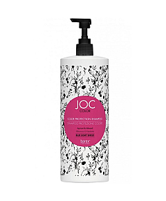 Barex JOC Color Color Protection Shampoo - Шампунь для волос стойкость цвета, абрикос и миндаль 1000 мл