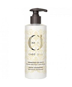 Barex Olioseta Oro Di Luce Shampoo Silk and Linseed Шампунь двойного действия с протеинами шёлка и экстрактом семян льна 250 мл