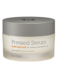 Blithe Pressed Serum Gold Apricot - Сыворотка-крем спрессованная для сияния кожи лица 50 мл