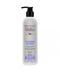 CHI Color Illuminate Platinum Blonde Shampoo - Шампунь оттеночный, Платиновый Блонд 739 мл