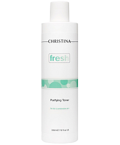 Christina Purifying Toner for oily skin with Lemongrass - Очищающий тоник с лемонграссом для жирной кожи 300 мл