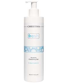 Christina Fresh Azulene Cleansing Gel - Азуленовое мыло для нормальной и сухой кожи 300 мл