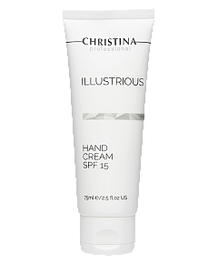 Christina Illustrious Hand Cream SPF 15 - Защитный крем для рук SPF 15 75 мл