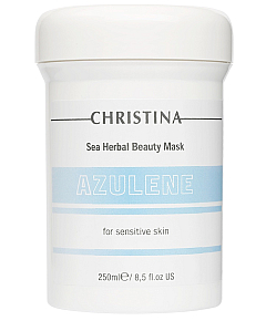 Christina Sea Herbal Beauty Mask Azulene - Азуленовая маска красоты для чувствительной кожи 250 мл