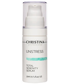 Christina Unstress Total Serenity Serum - Успокаивающая сыворотка «Тотал» 30 мл