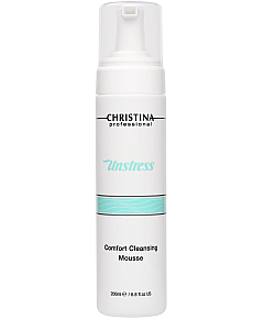 Christina Unstress Comfort Cleansing Mousse - Очищаюший мусс 200 мл