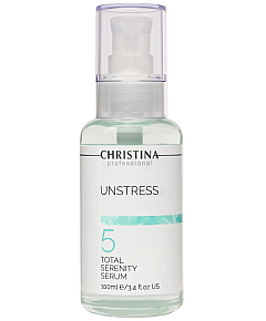 Christina Unstress Total Serenity Serum - Успокаивающая сыворотка «Тотал» (шаг 5) 100 мл
