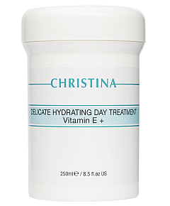 Christina Delicate Hydrating Day Treatment + Vitamin E - Деликатный увлажняющий дневной лечебный крем с витамином Е 250 мл