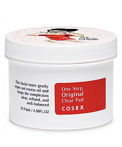 CosRx One Step Original Clear Pad - Салфетки очищающие 70 шт