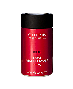 Cutrin Сhooz Dust Matt Powder strong, матирующая пудра сильной фиксации, 80 мл