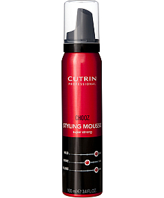 Cutrin Chooz Styling Mousse super strong, пенка экстра-сильной фиксации, 100 мл