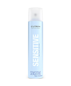 Cutrin Sensitive Finish It Hair Spray Super Strong, лак экстра-сильной фиксации без отдушки, 300 мл